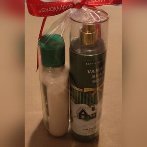 Vanilla Bean Noel Body Mist and Lotion Set